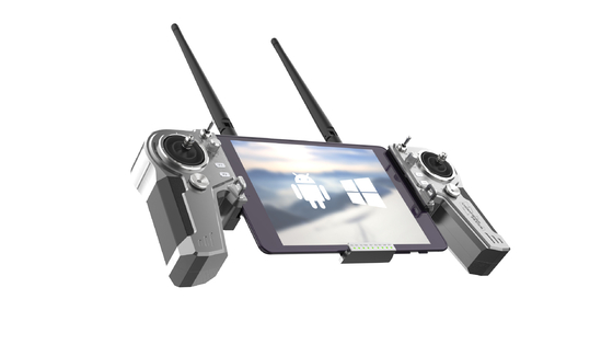 1.4GHz 2.4GHz ড্রোন গ্রাউন্ড কন্ট্রোল স্টেশন, পোর্টেবল GCS 1060g