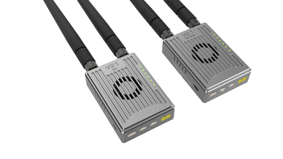 OFDM এবং MIMO Uav কমিউনিকেশন ডেটা লিঙ্ক 2.4G 3 ফ্রিকোয়েন্সি মডিউল